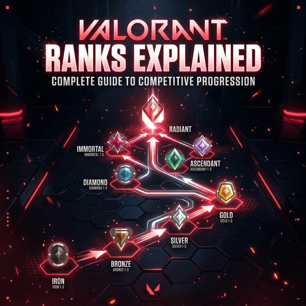 Valorant Ranks Explained: RR, MMR, and Climb Tips (2026)