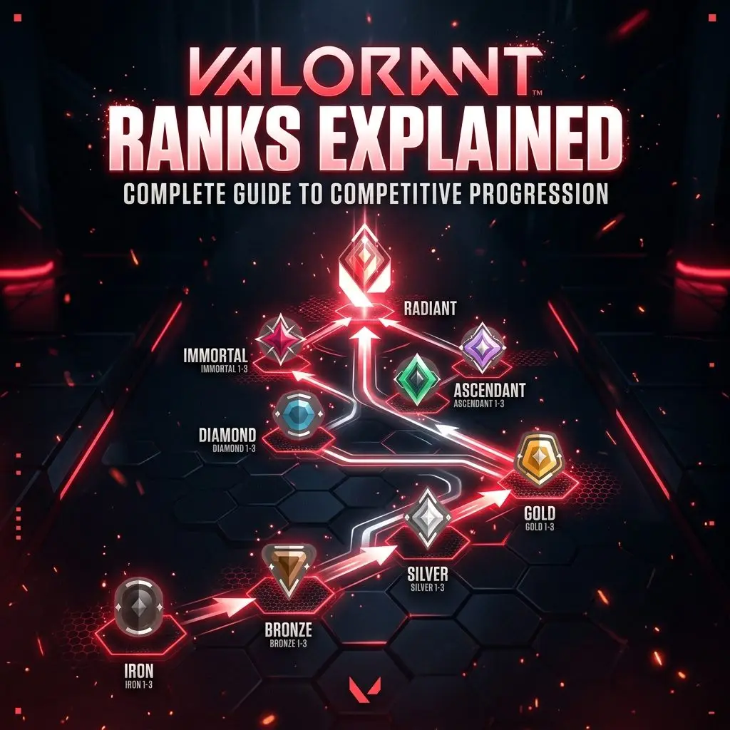 Valorant Ranks Explained: RR, MMR, and Climb Tips (2026)