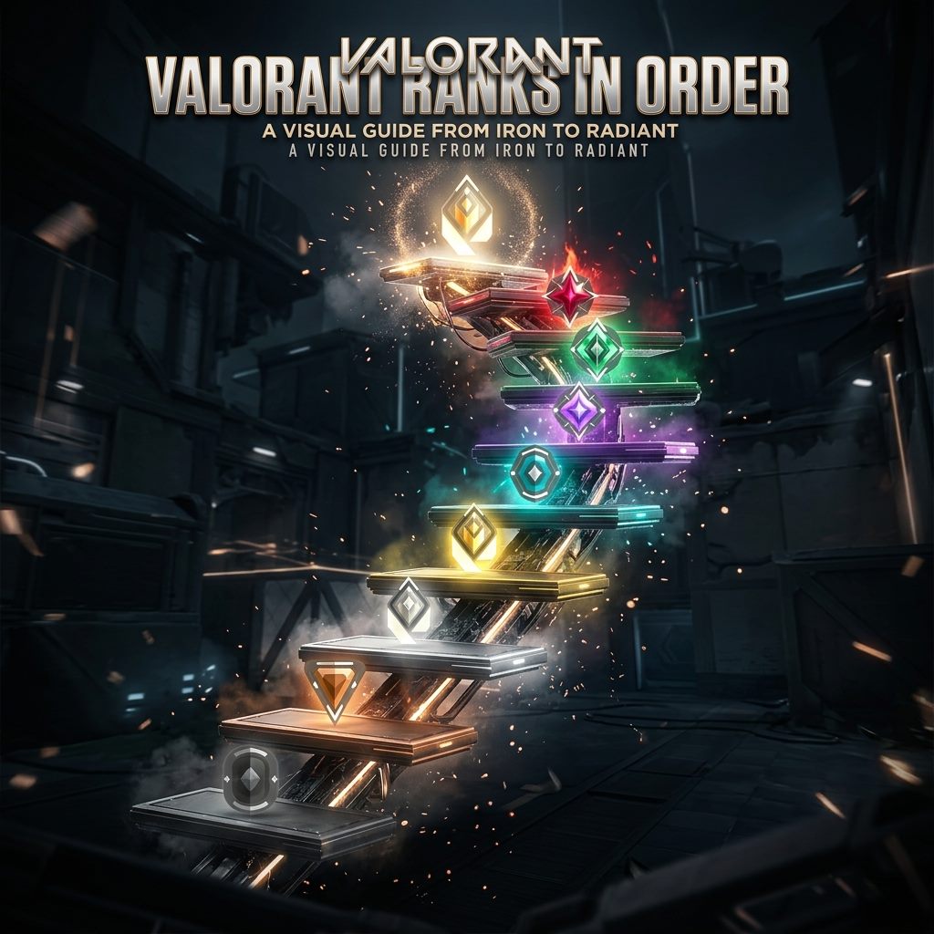 Valorant Ranks in Order: Complete Tier List for 2026